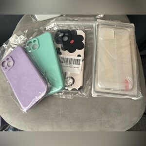 iPhone 15 Cases w Screen Protectors